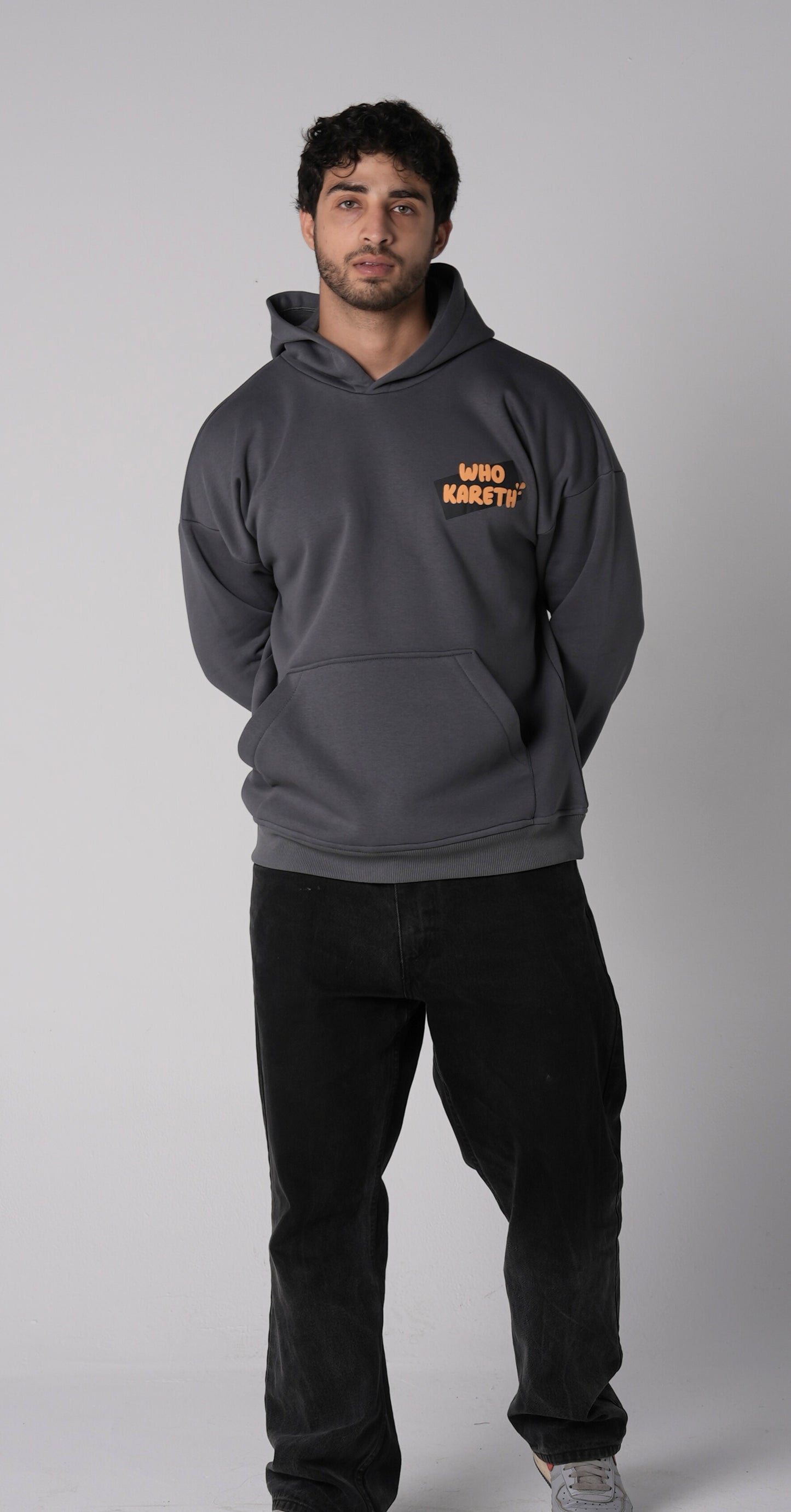 Duffy Duck | Grey printed hoodie