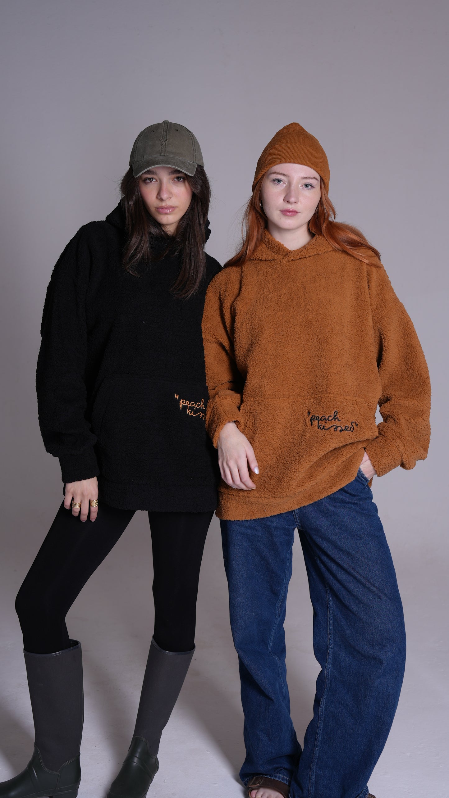 Black sheep oversized stitched hoodie | PEACH X JUVENILE